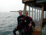 Con Rudi alle Maldive
