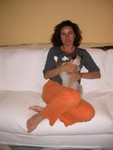 Con Chili sul divano