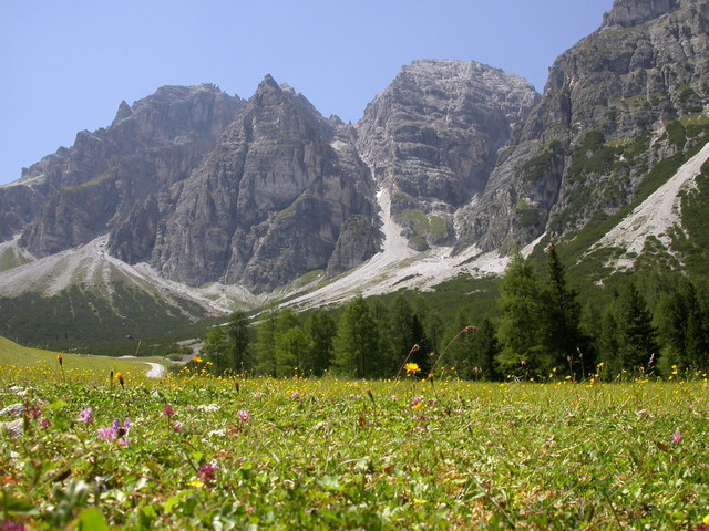 Stubai, scendendo dallo Shlick